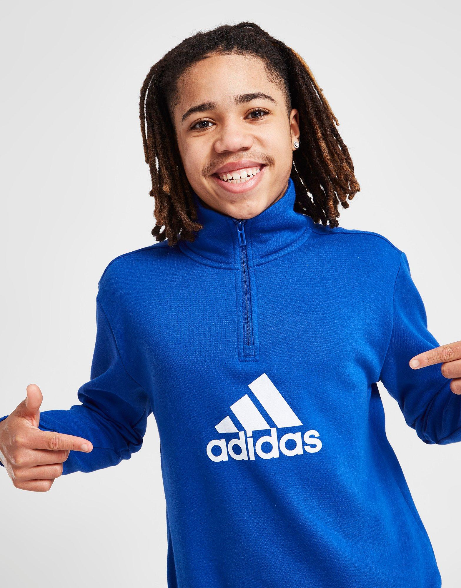 Детски анцуг ADIDAS КОМПЛЕКТ B BOS FLEECE TS HK4729 Син