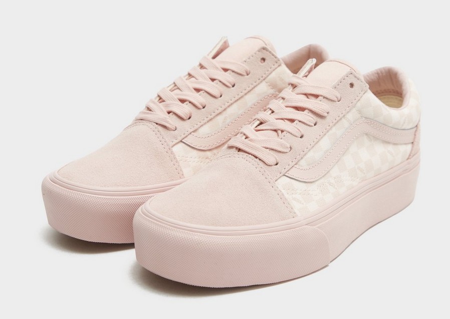 Teniși de damă VANS OLD SKOOL PLAT VN0A5KX9YRR1 Roz