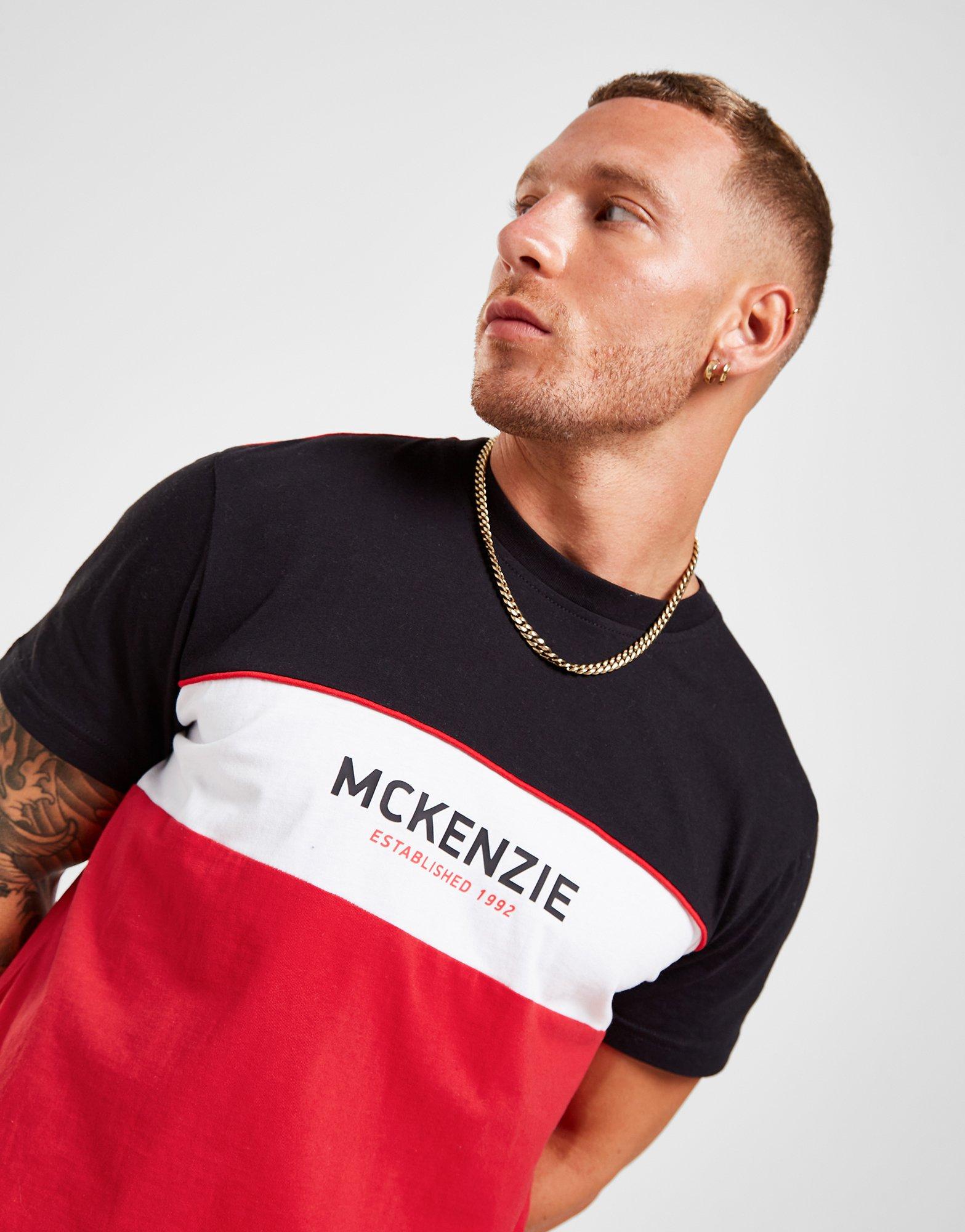 Pánske tričko MCKENZIE KYLO TRIČKO  MCKTM15162 Červená