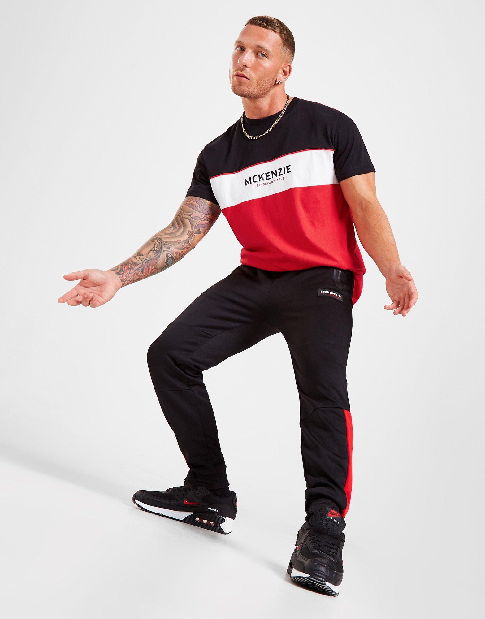 Pánske tričko MCKENZIE KYLO TRIČKO  MCKTM15162 Červená