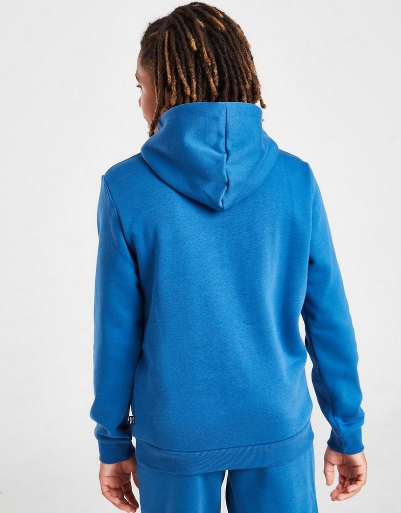 PUMA BLUZA Z KAPTUREM ESSENTIALS HD 58698717 Niebieski