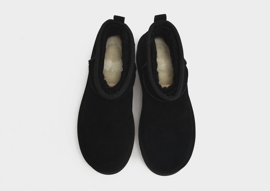 Жіноче зимове взуття UGG CLASSIC ULTRA MINI PLATFORM 1135092-BLK Чорний
