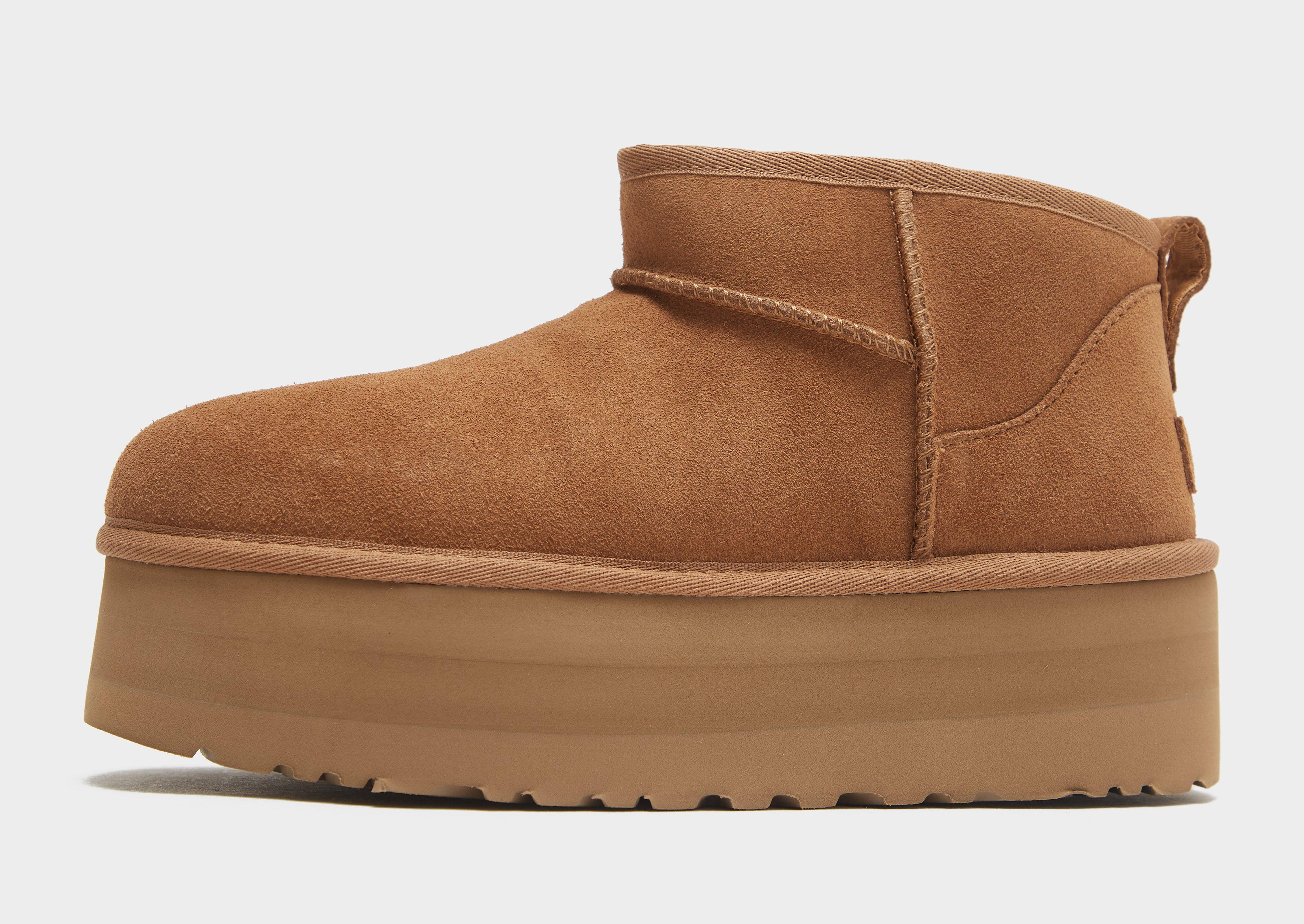 Ghete iarnă UGG CLASSIC ULTRA MINI PLATFORM (1135092-CHE) Femei culoare ...