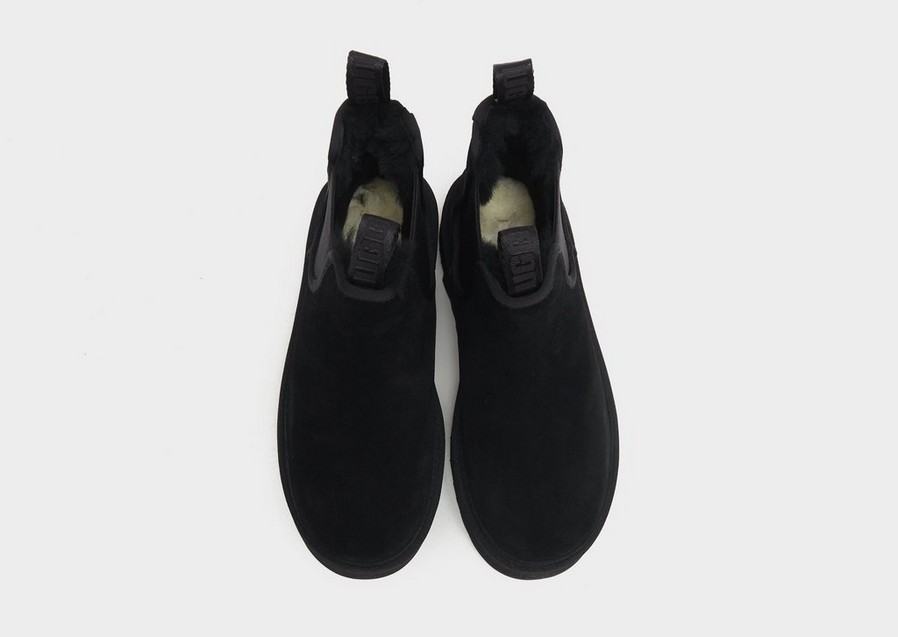 Ghete iarnă de damă UGG NEUMEL PLATFORM CHELSEA 1134526-BLK Negru
