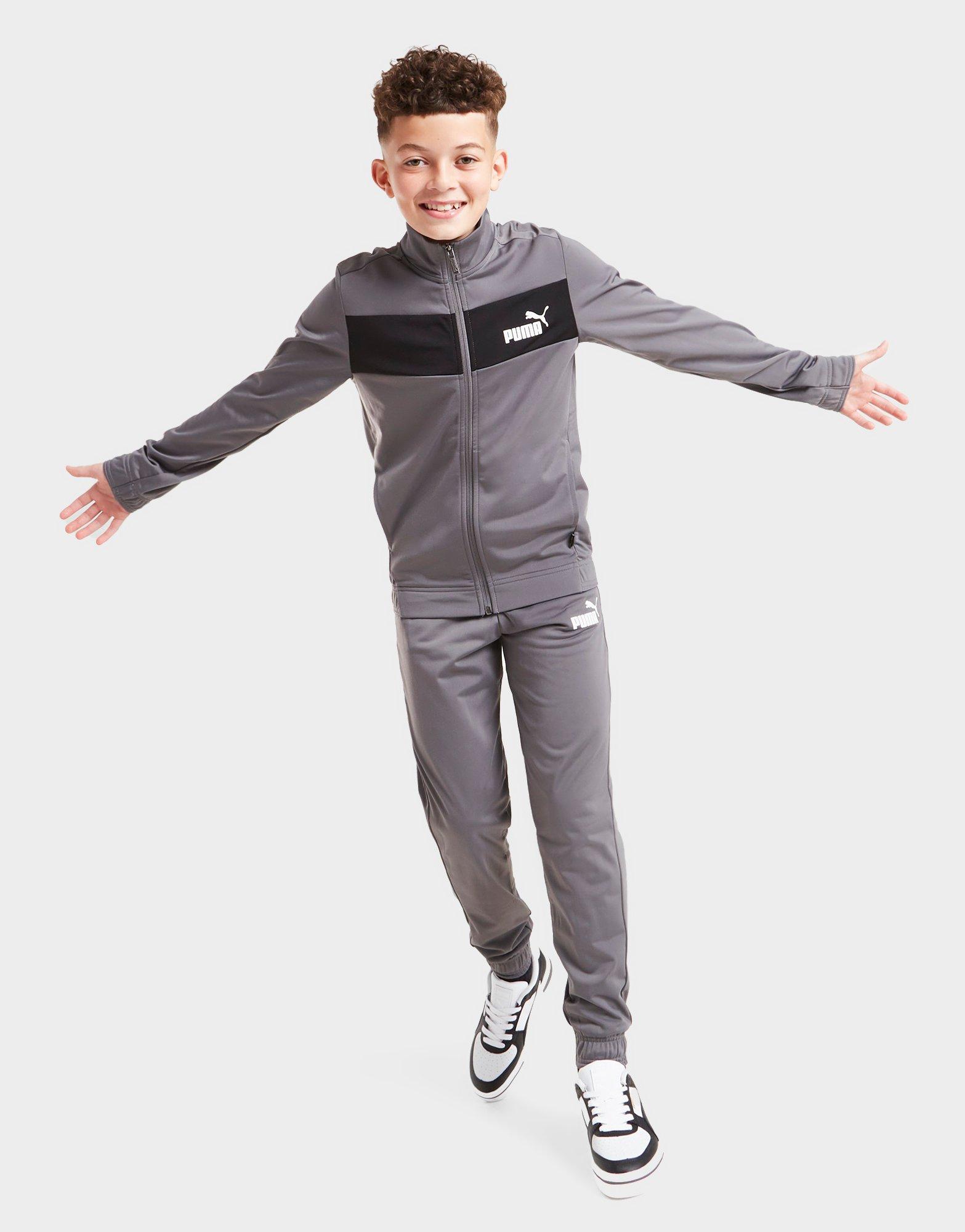 Vaikiški sportiniai kostiumai PUMA KOMPLEKTAS CORE TT SUIT 58937115 Pilka
