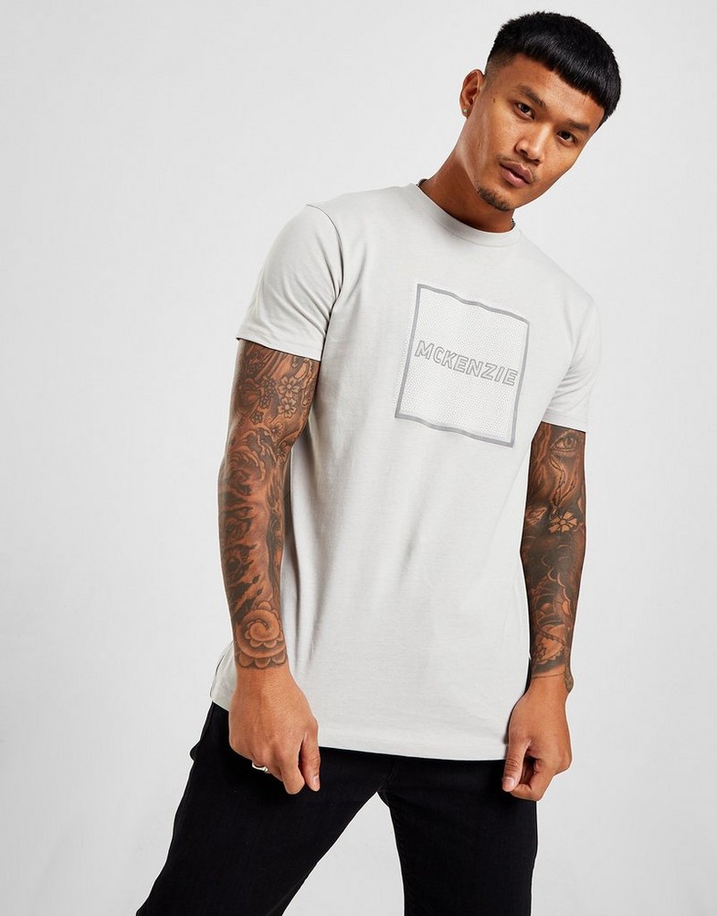 Pánske tričko MCKENZIE TRIČKO KURT TEE 2 HR MCKTM15400 Sivá