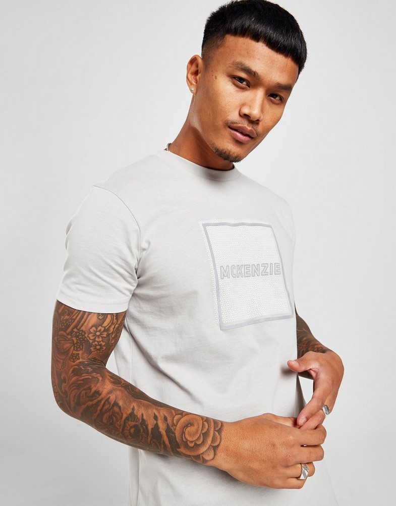 Pánske tričko MCKENZIE TRIČKO KURT TEE 2 HR MCKTM15400 Sivá