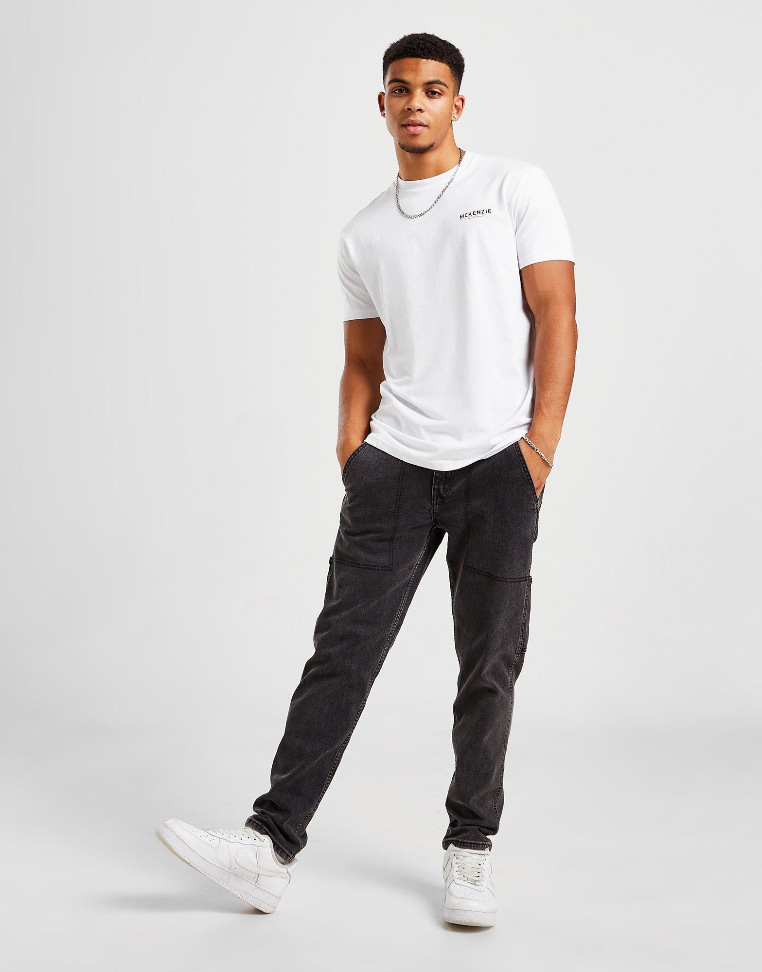 Vyriški marškiniai MCKENZIE MARŠKINĖLIAI ESS LOGO TEE 2 WHT MCKTM15335 Balta