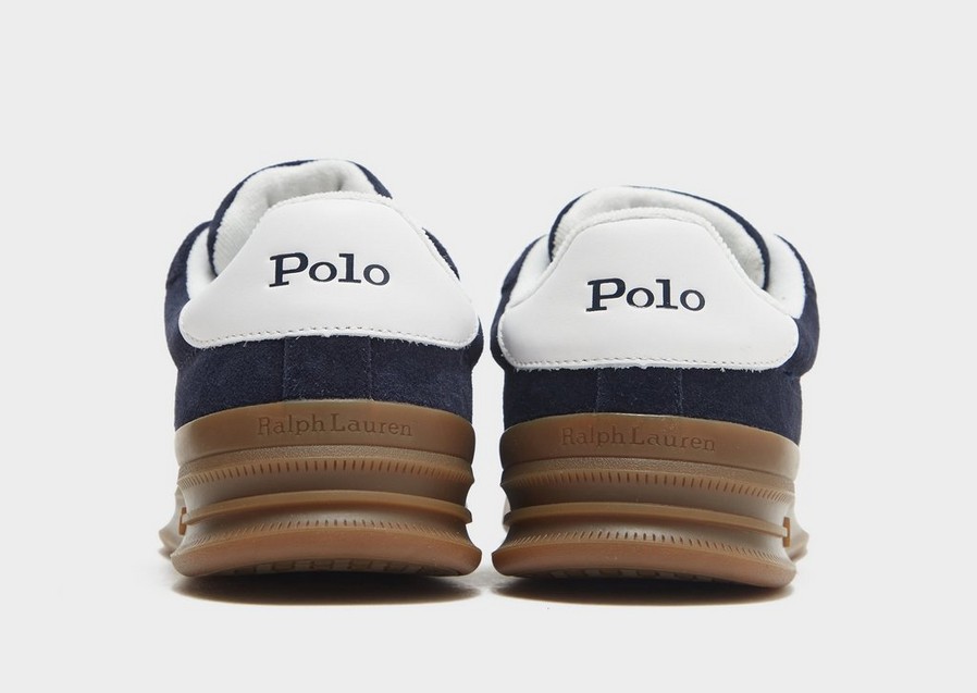 Buty sneakersy męskie POLO RL HERITAGE COURT II 809878553001 Niebieski
