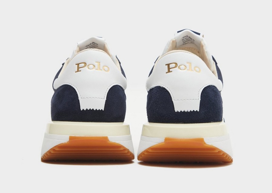 Buty sneakersy męskie POLO RL TRAIN 89 PP SNEAKERS LOW TOP LACE 809878008004 Granatowy