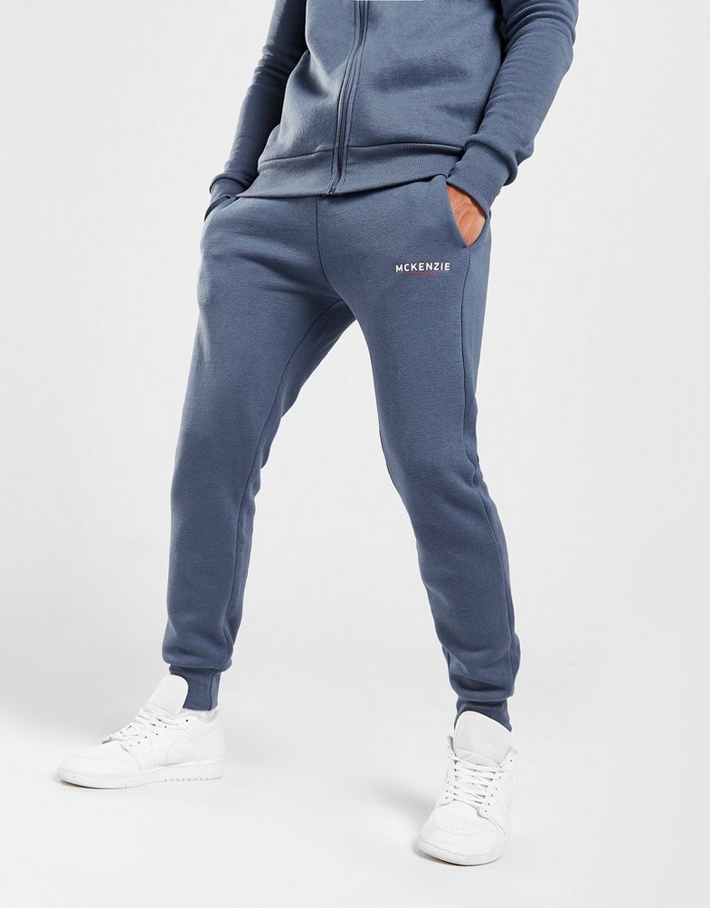 MCKENZIE PANTALONI ESS CUFF PANT 2 EB Bărbați Albastru MCKTM15343