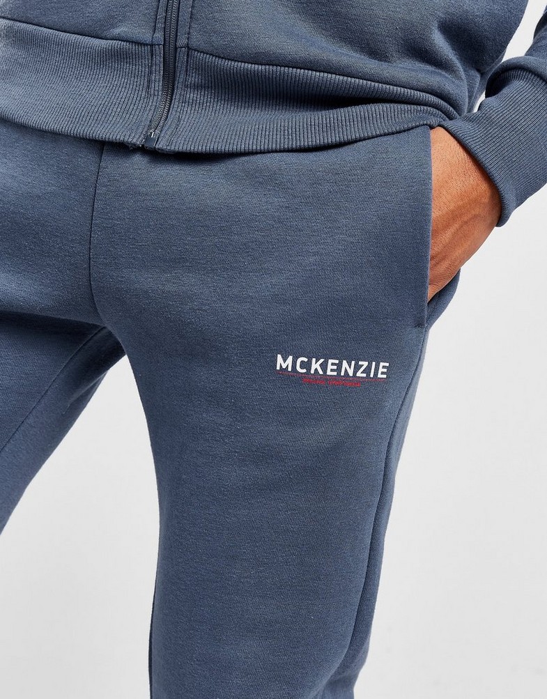 MCKENZIE PANTALONI ESS CUFF PANT 2 EB Bărbați Albastru MCKTM15343