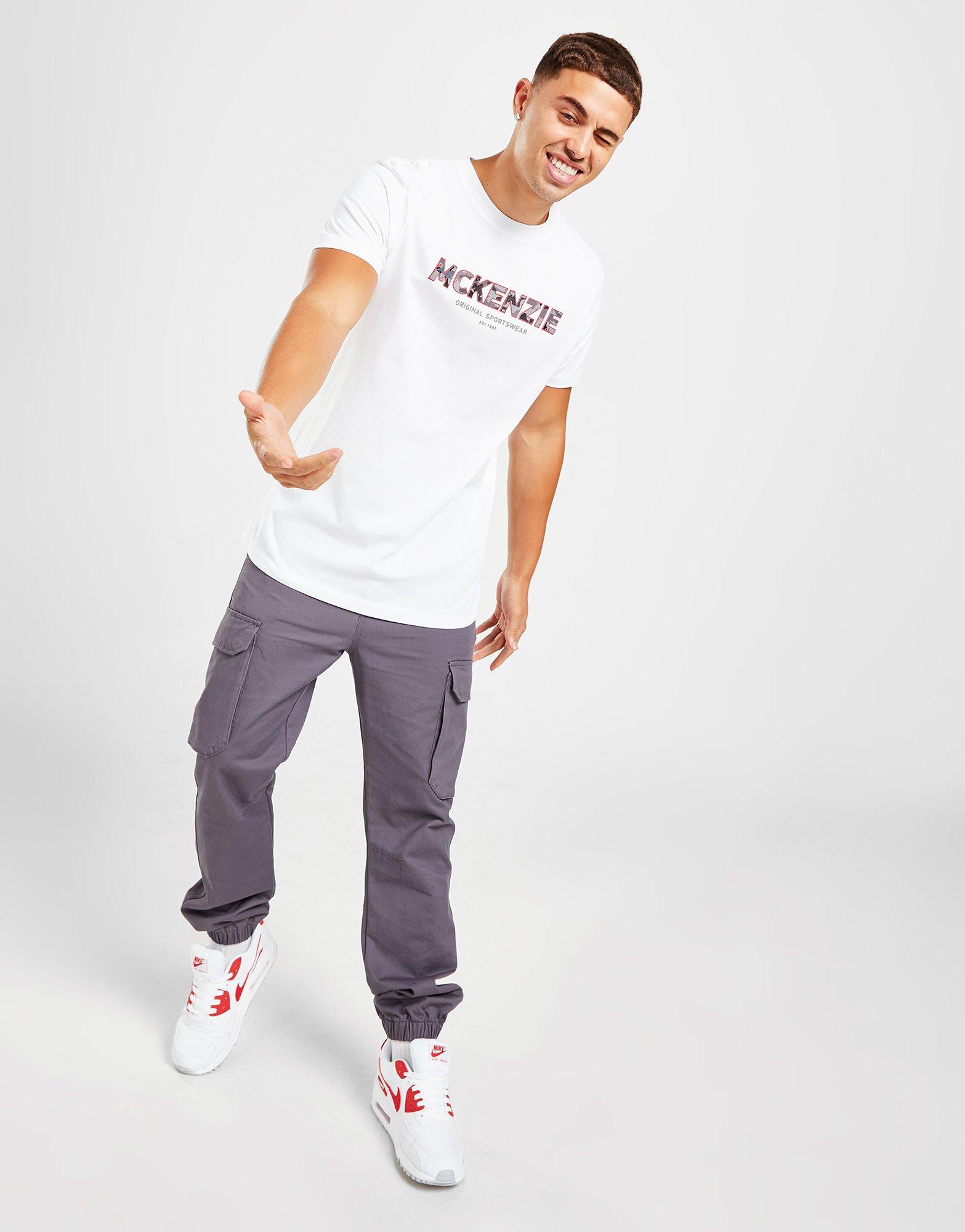 Мъжка тениска MCKENZIE ТЕНИСКА ELON TEE WHT MCKTM15167 Бял