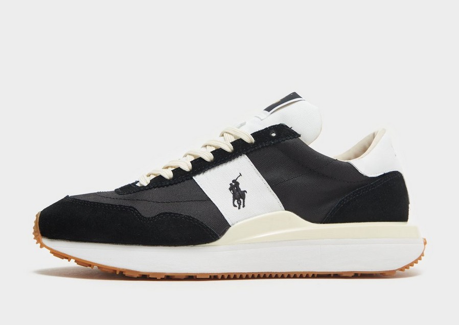 Buty sneakersy męskie POLO RL TRAIN 89 809878008001 Czarny