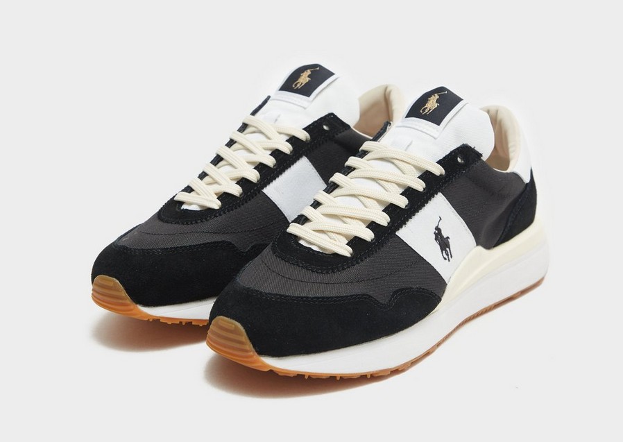 Buty sneakersy męskie POLO RL TRAIN 89 809878008001 Czarny