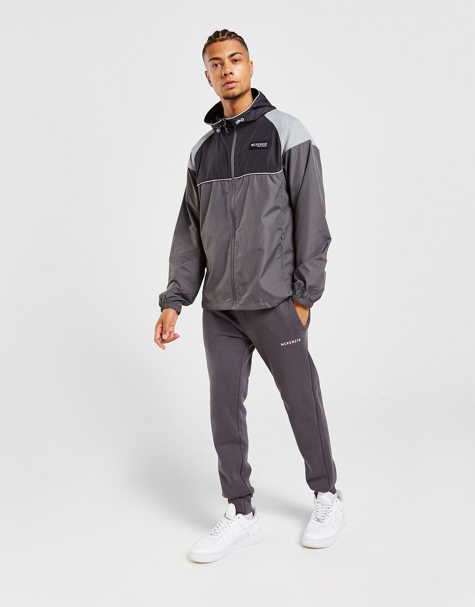 Férfi kabát MCKENZIE KABÁT CRED LT JKT BP/BLK/MON MCKTM15359 Szürke