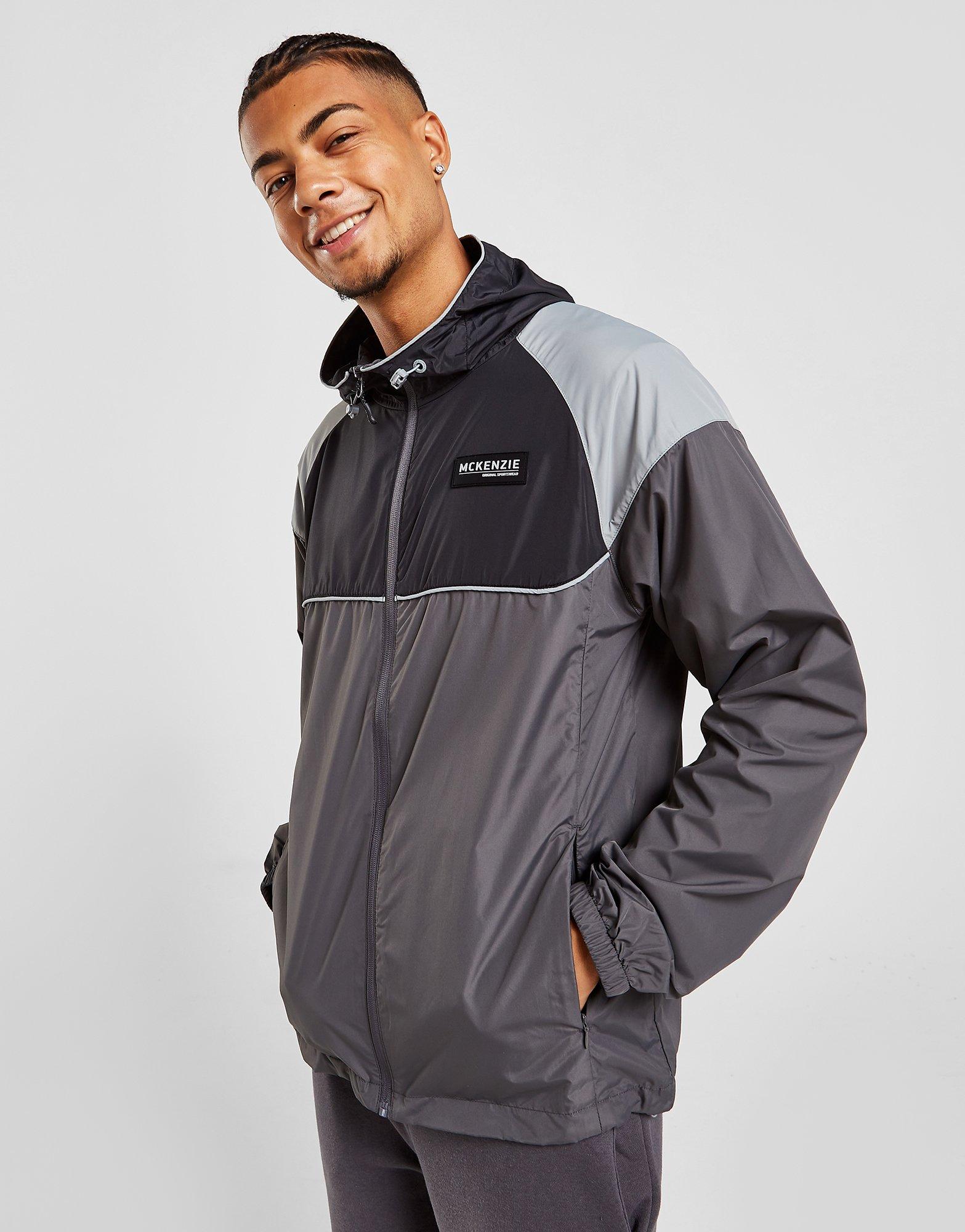 Férfi kabát MCKENZIE KABÁT CRED LT JKT BP/BLK/MON MCKTM15359 Szürke