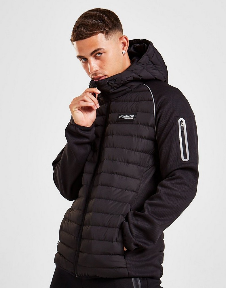 MCKENZIE ALAMEDA HYBRID JACKET MCKTM15362 kolor Czarny Męskie Ubrania