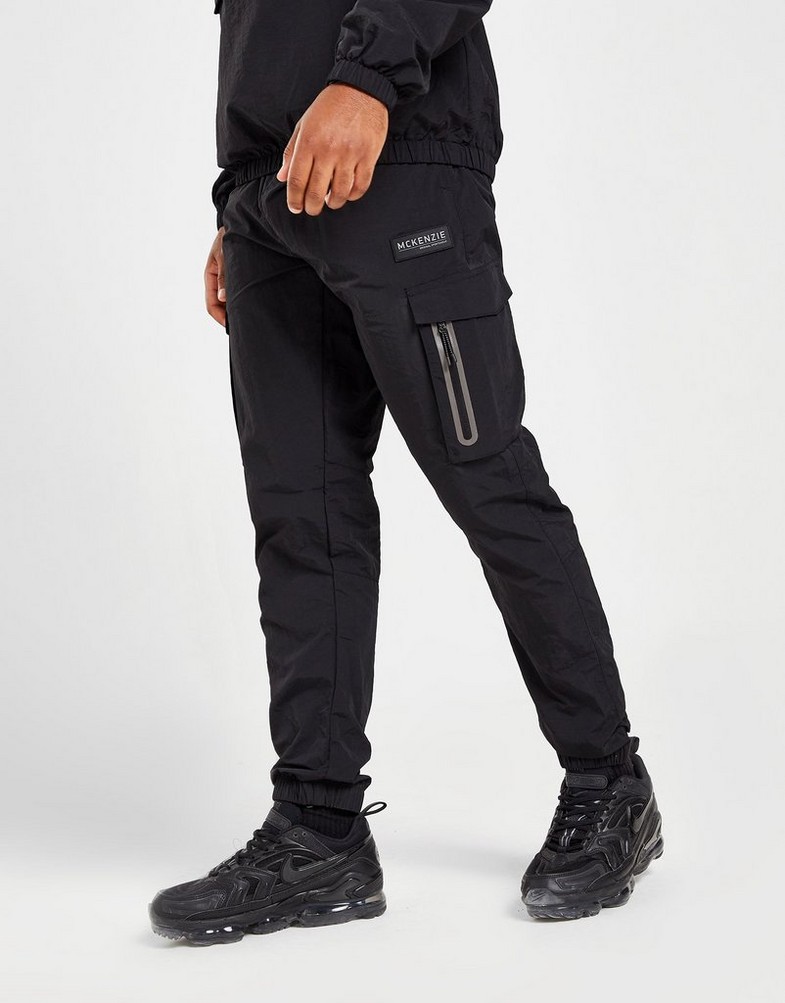 MCKENZIE SPODNIE ALAMEDA CARGO BLK MCKTM15453 Czarny