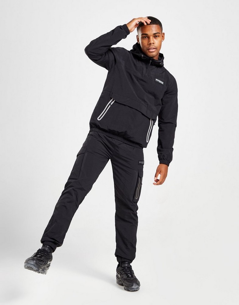 MCKENZIE SPODNIE ALAMEDA CARGO BLK MCKTM15453 Czarny