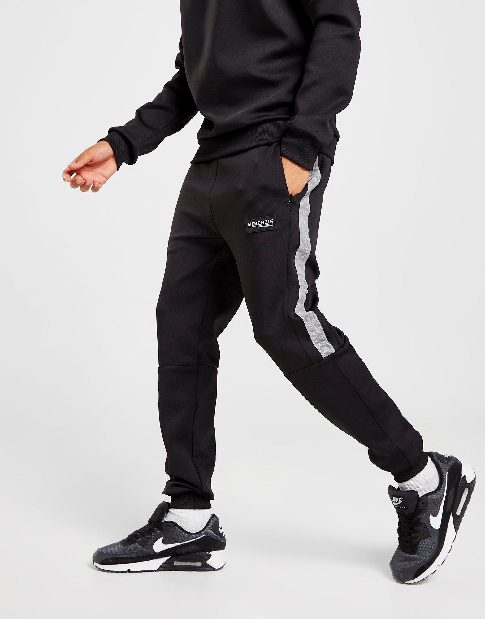 Pánske nohavice MCKENZIE NOHAVICE  DEMPSEY PLY PT BLK MCKTM15084 Čierna