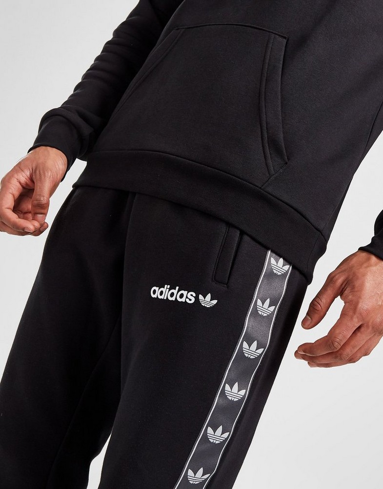 Pantaloni pentru bărbați ADIDAS PANTALONI  TAPE FLC PANT BLK