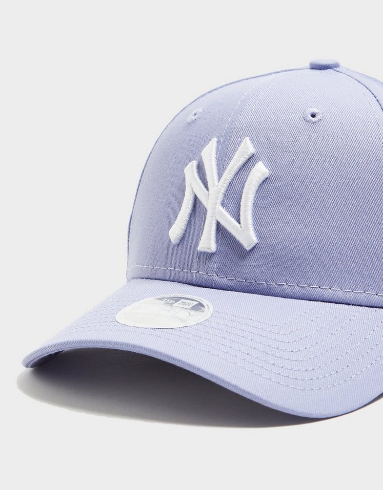 Moteriška kepurė su snapeliu NEW ERA KEPURĖ WMNS LEAGUE ESS 940 NYY LVD NEW YORK YANKEES  60222524 Violetinė