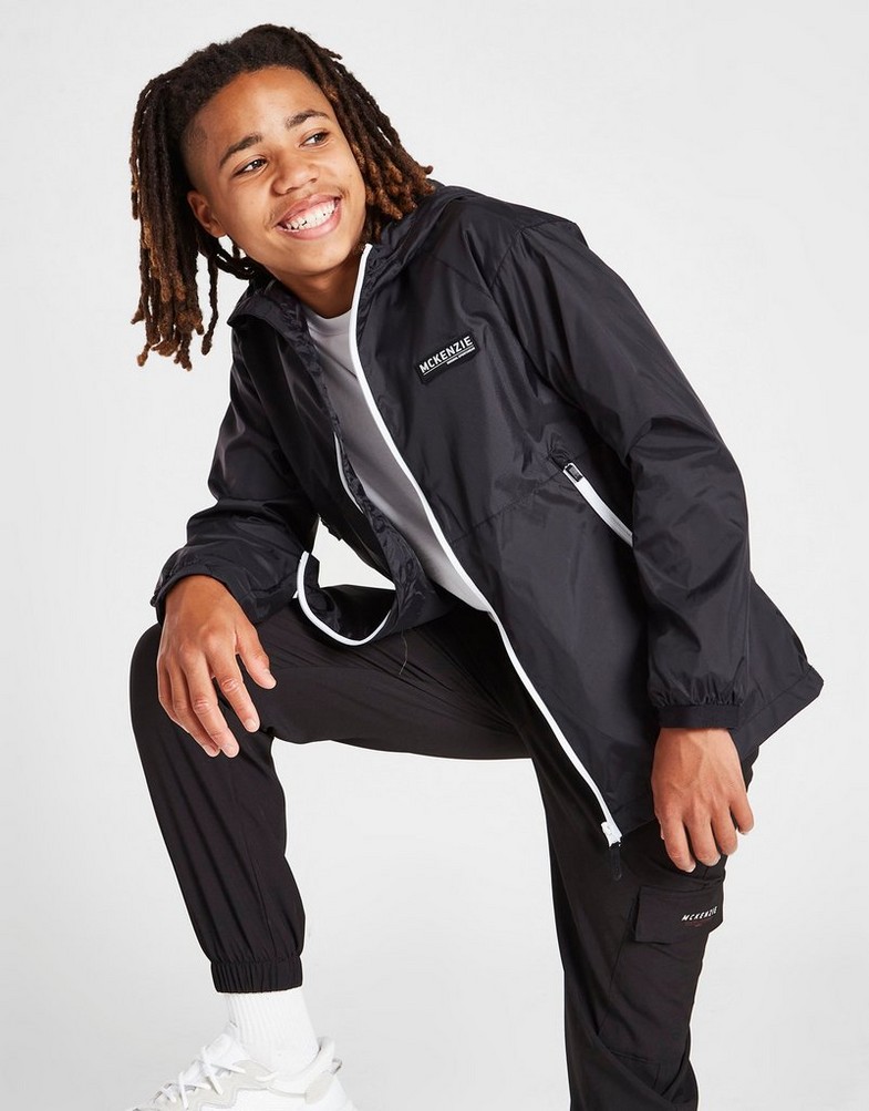 MCKENZIE ORTALION CHAIN LIGHTWEIGHT JACKET JUNIOR MCKTJ15502090 Czarny