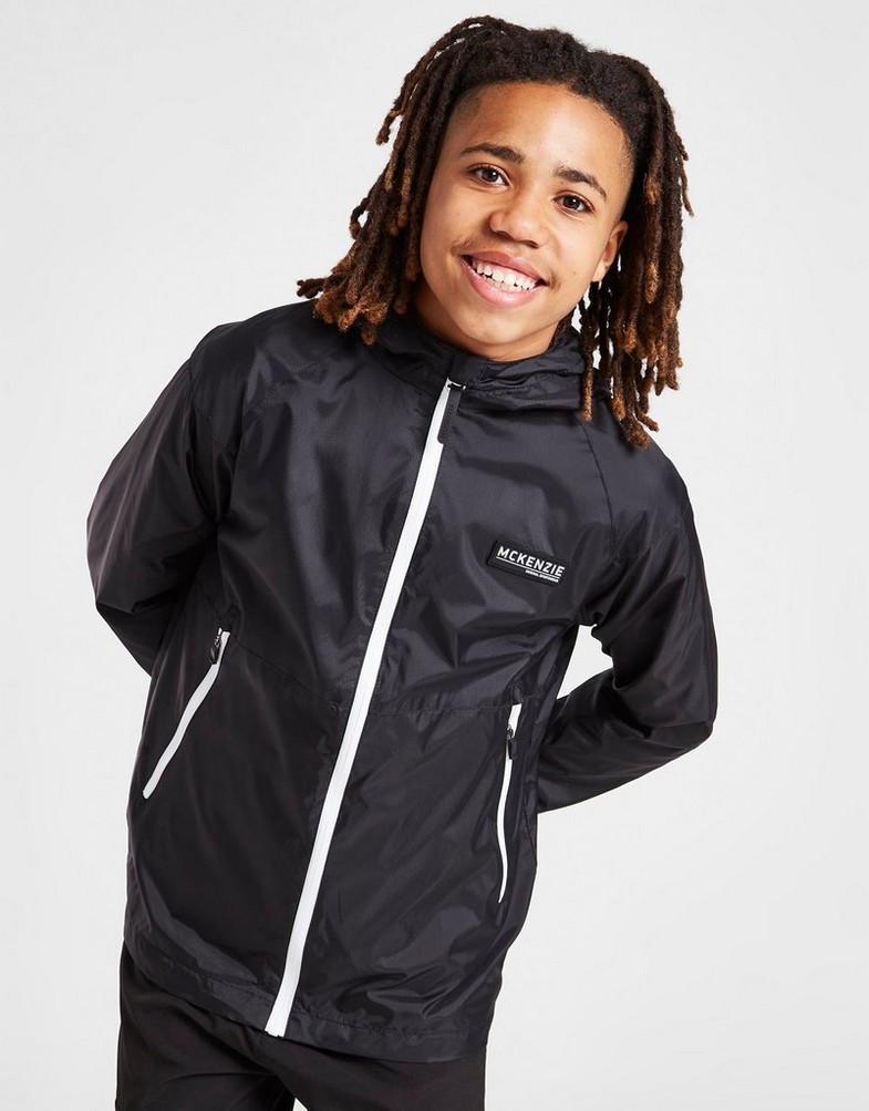 MCKENZIE ORTALION CHAIN LIGHTWEIGHT JACKET JUNIOR MCKTJ15502090 Czarny