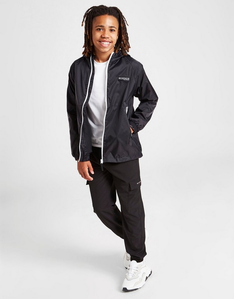 MCKENZIE ORTALION CHAIN LIGHTWEIGHT JACKET JUNIOR MCKTJ15502090 Czarny
