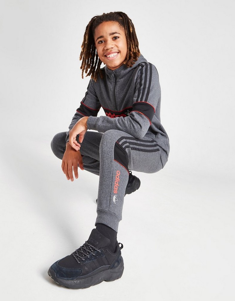 ADIDAS SPODNIE ITASCA PANT DGH/BLK HZ4147 Szary