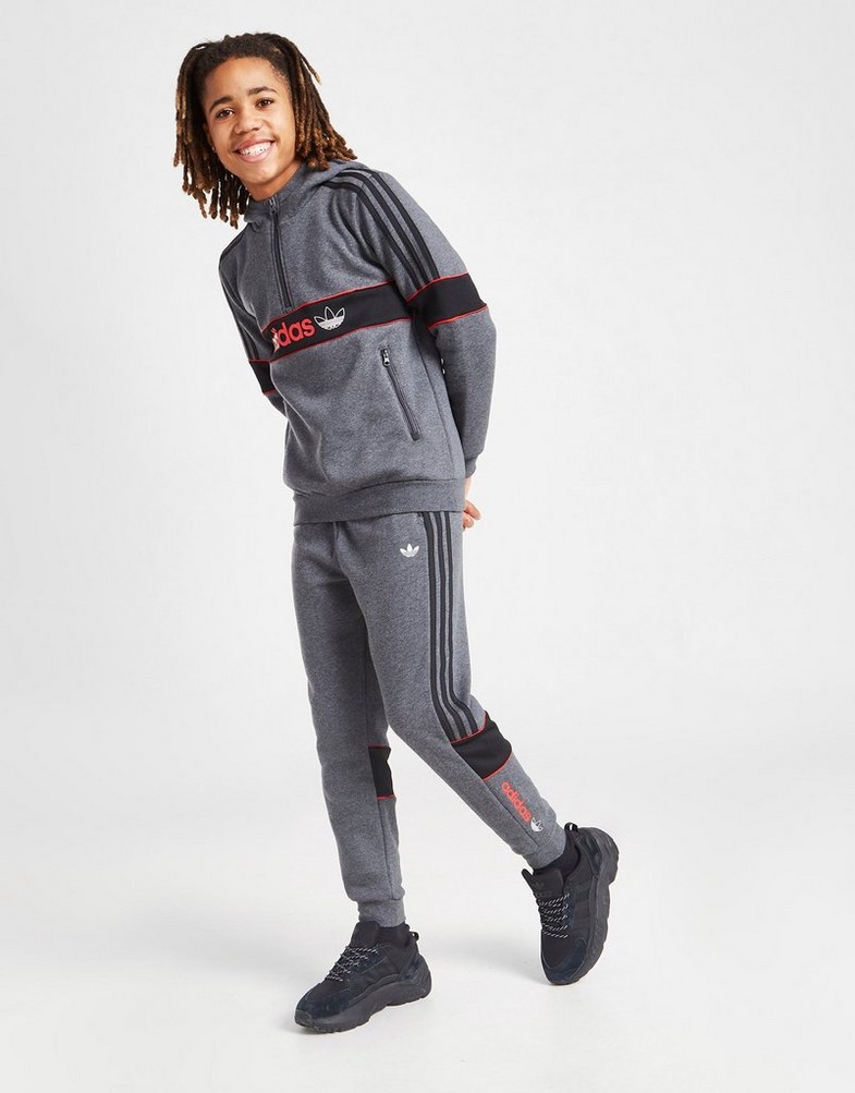 ADIDAS SPODNIE ITASCA PANT DGH/BLK HZ4147 Szary