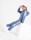 ADIDAS KOMPLET LOCK UP BDGE SUIT BLU/WHT SUIT