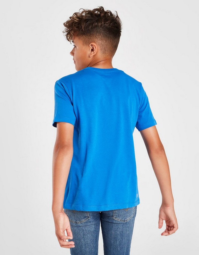 Koszulka, t-shirt dziecięcy LACOSTE KRÓTKI RĘKAW CROC T-SHIRT JUNIOR TJ2910LUX Niebieski