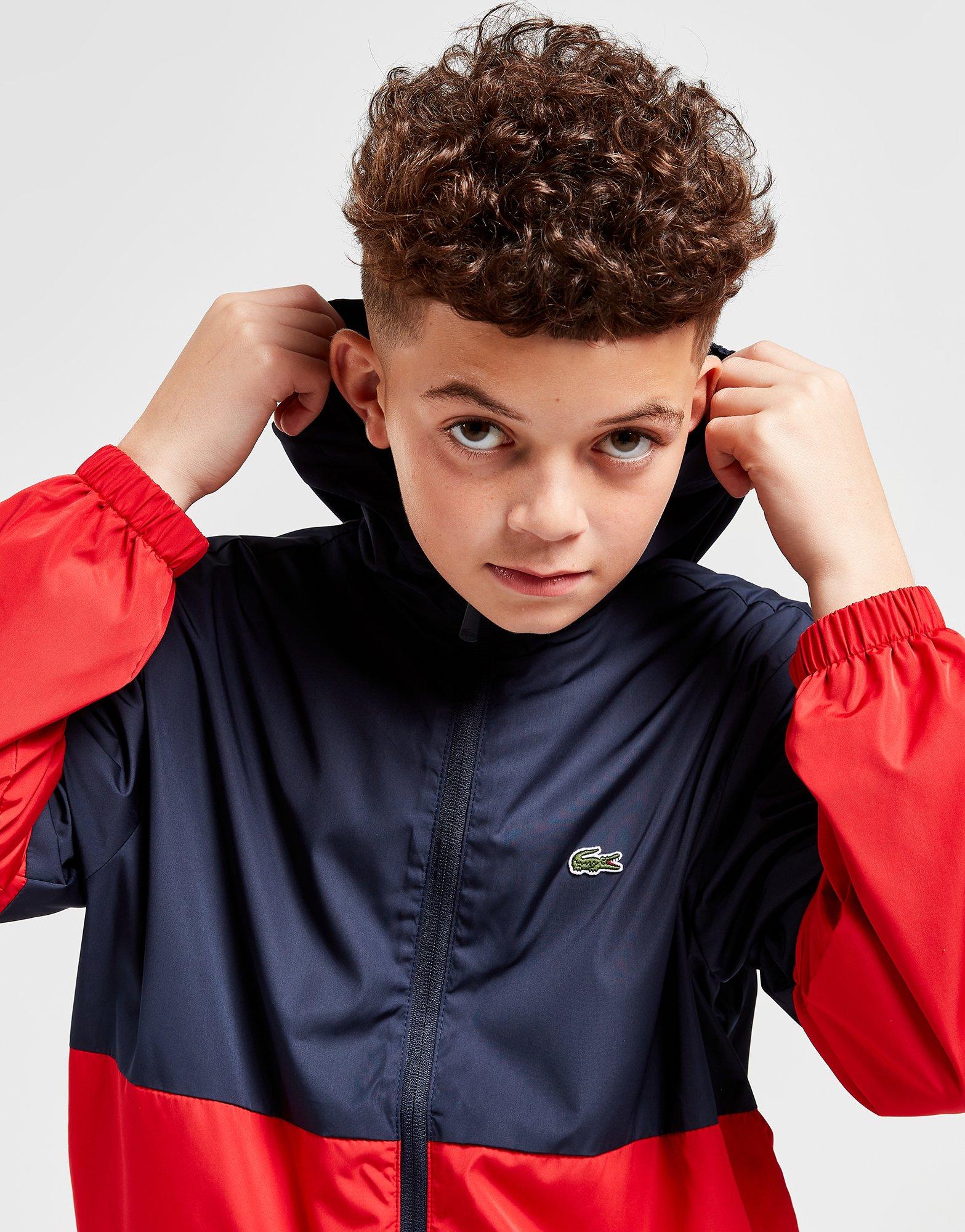 LACOSTE ORTALION COLOUR BLOCK JACKET JUNIOR BJ9761551 Granatowy