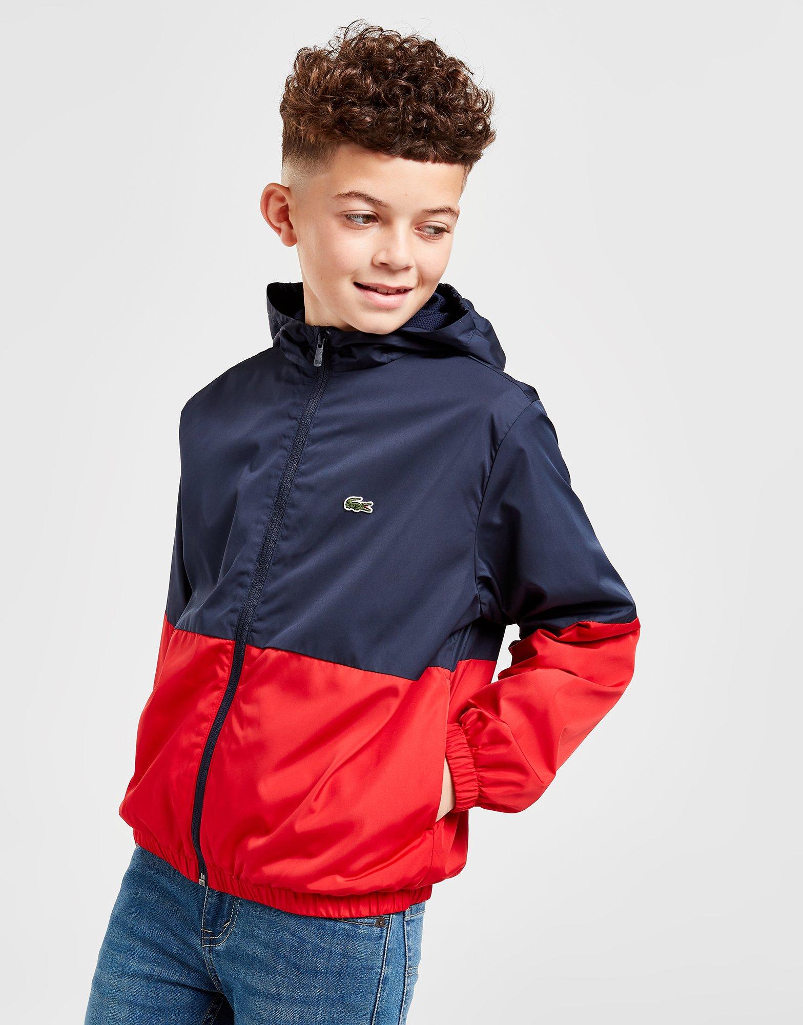 LACOSTE ORTALION COLOUR BLOCK JACKET JUNIOR BJ9761551 Granatowy