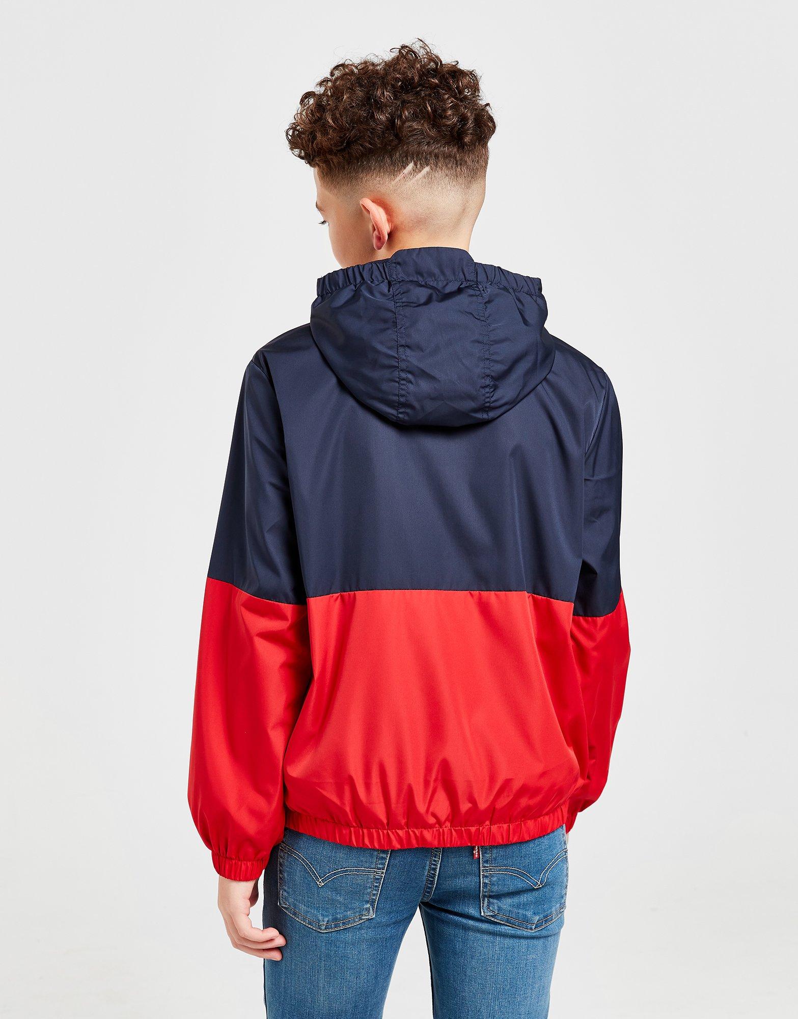 LACOSTE ORTALION COLOUR BLOCK JACKET JUNIOR BJ9761551 Granatowy