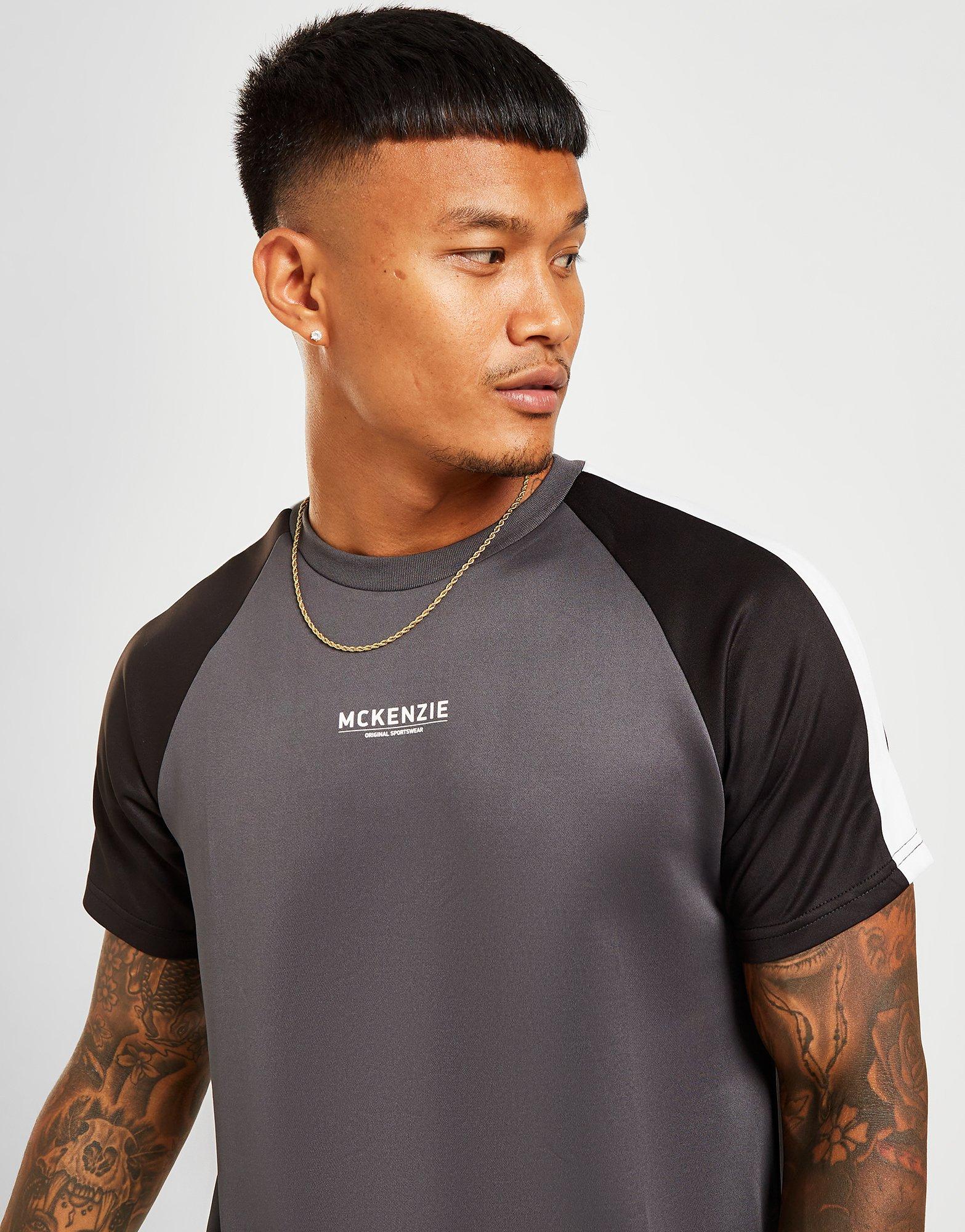 Мъжка тениска MCKENZIE ТЕНИСКА EXILE TEE BP/BLK/WHT MCKTM15444 Черен