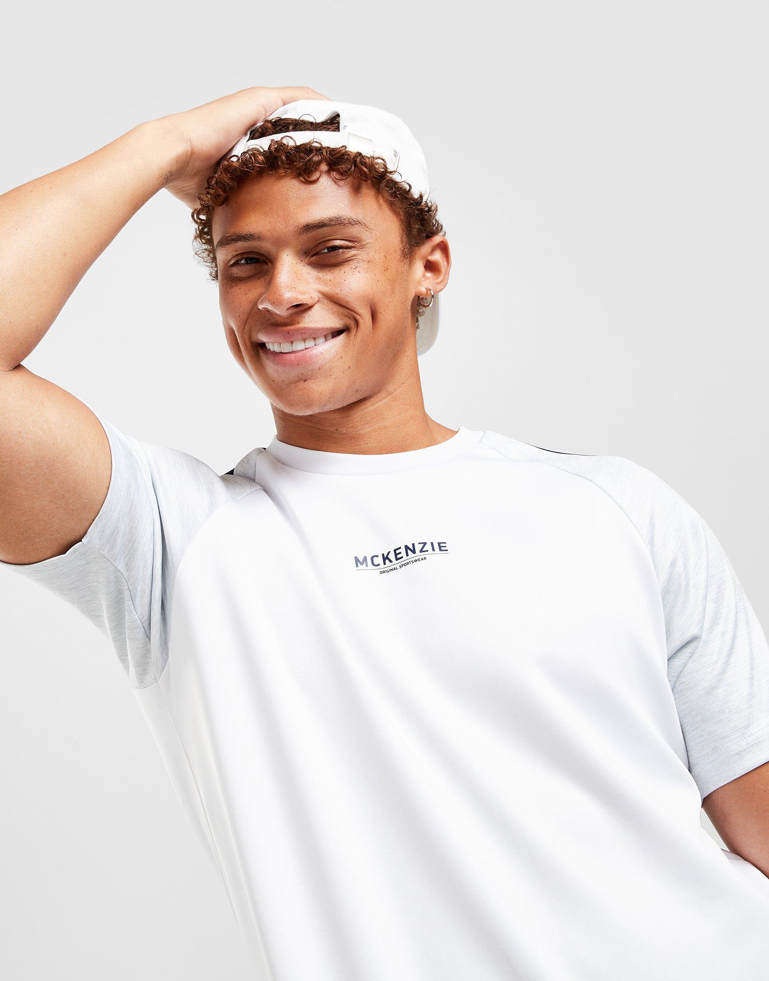 Мъжка тениска MCKENZIE ТЕНИСКА WHT/GMRL/NS  MCKTM15444 Сив