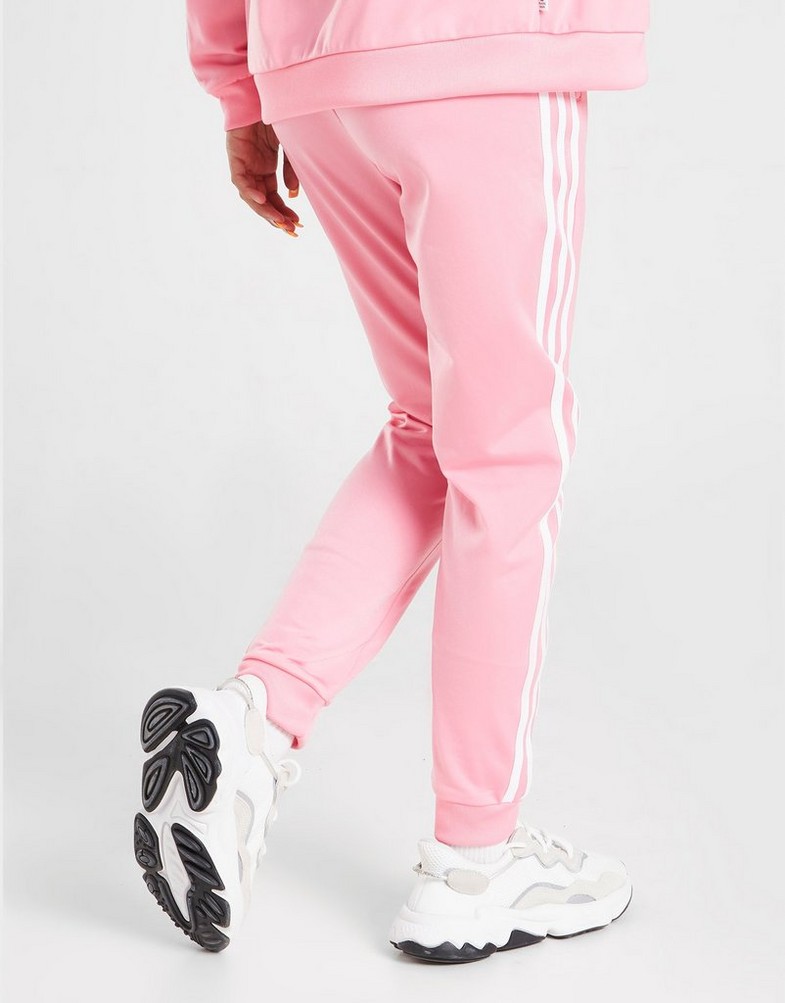 Detské nohavice ADIDAS NOHAVICE  SST TRACK PANTS GIRL HK0329 Ružová