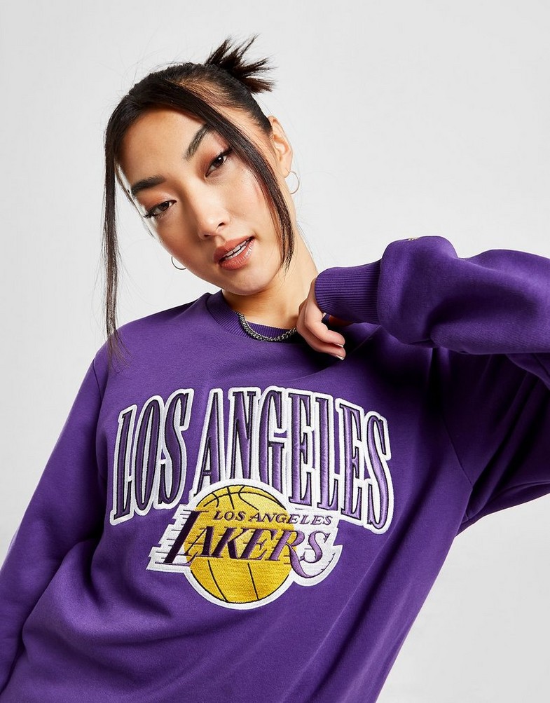 Bluza damska NEW ERA NBA LOS ANGELES LAKERS CREW SWEATSHIRT 