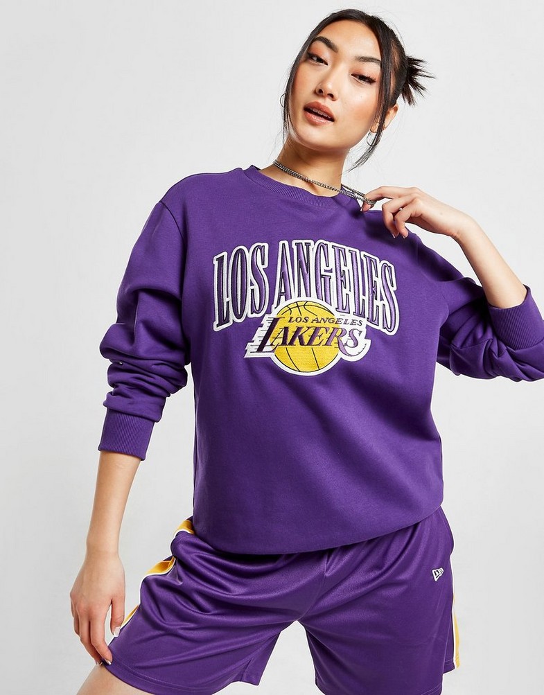 Bluza damska NEW ERA NBA LOS ANGELES LAKERS CREW SWEATSHIRT 