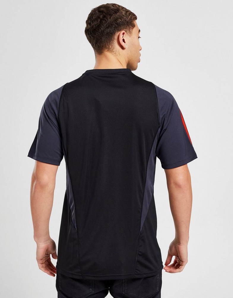 Koszulka, t-shirt męski ADIDAS KRÓTKI RĘKAW BELGIUM TRAINING SHIRT HE1451 Czarny