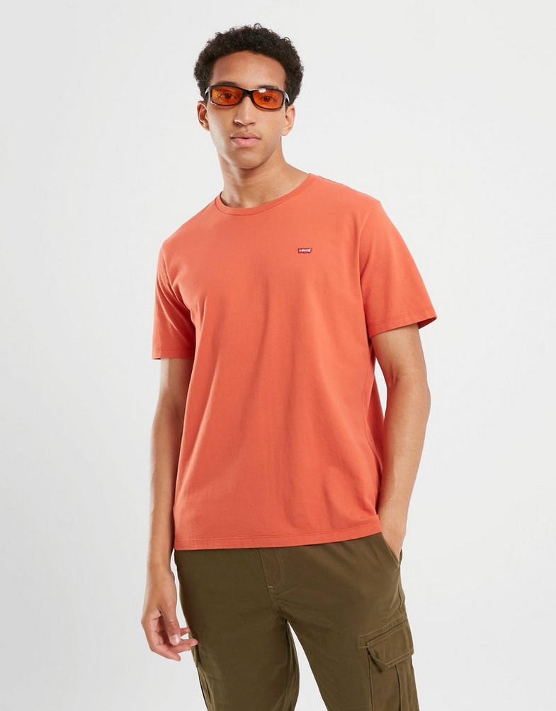 Pánske tričko LEVI'S TRIČKO SS ORIGINAL HM 56605-0154 Červená