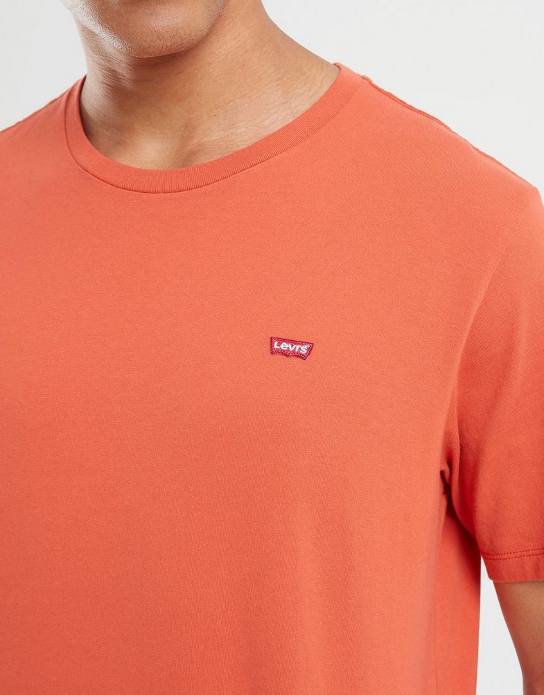 Pánske tričko LEVI'S TRIČKO SS ORIGINAL HM 56605-0154 Červená