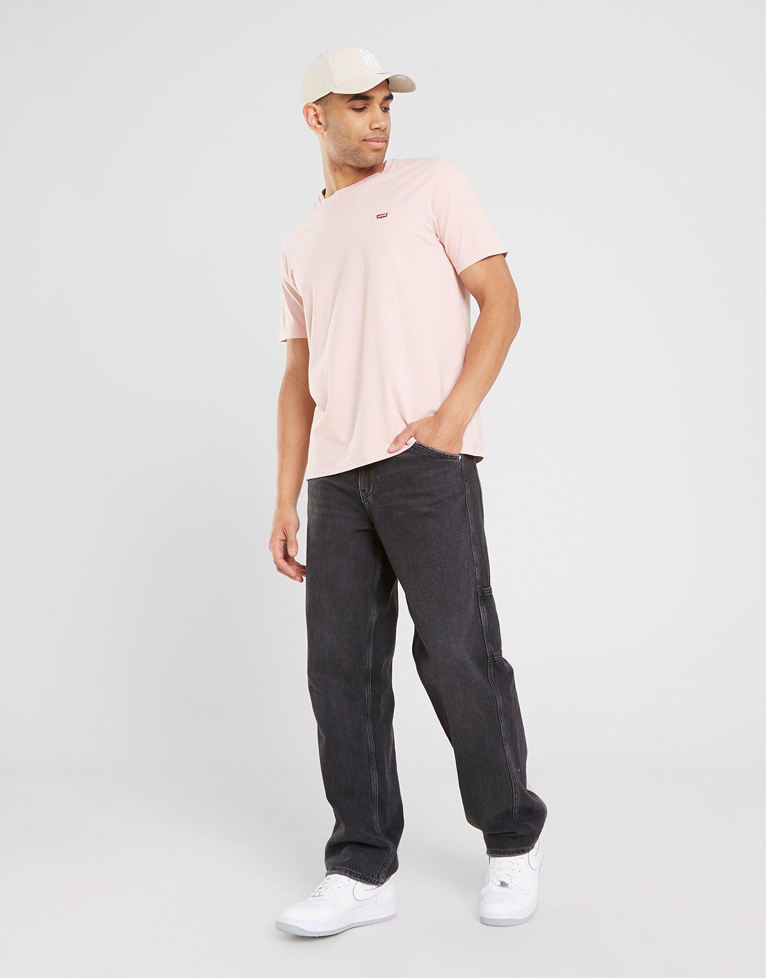 Férfi póló LEVI'S PÓLÓ SS ORIGINAL HM 56605-0159 Rózsaszín