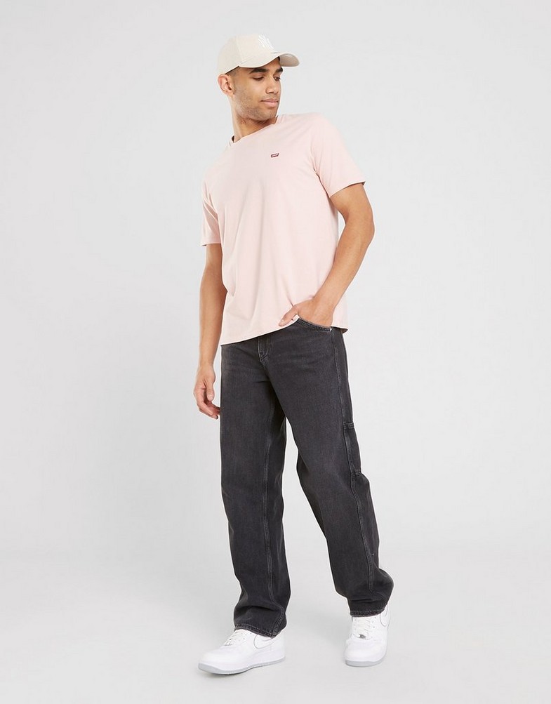 Koszulka, t-shirt męski LEVI'S T-SHIRT SS ORIGINAL HM 56605-0159 Różowy