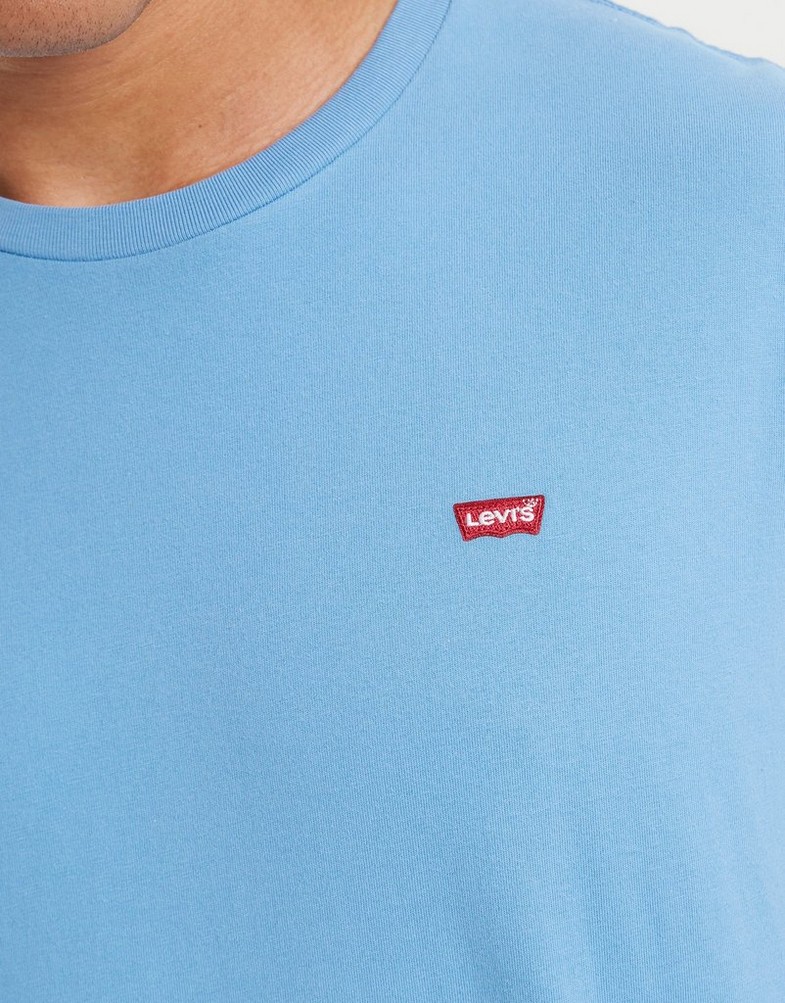 Koszulka, t-shirt męski LEVI'S T-SHIRT SS ORIGINAL HM TEE 56605-0160 Niebieski