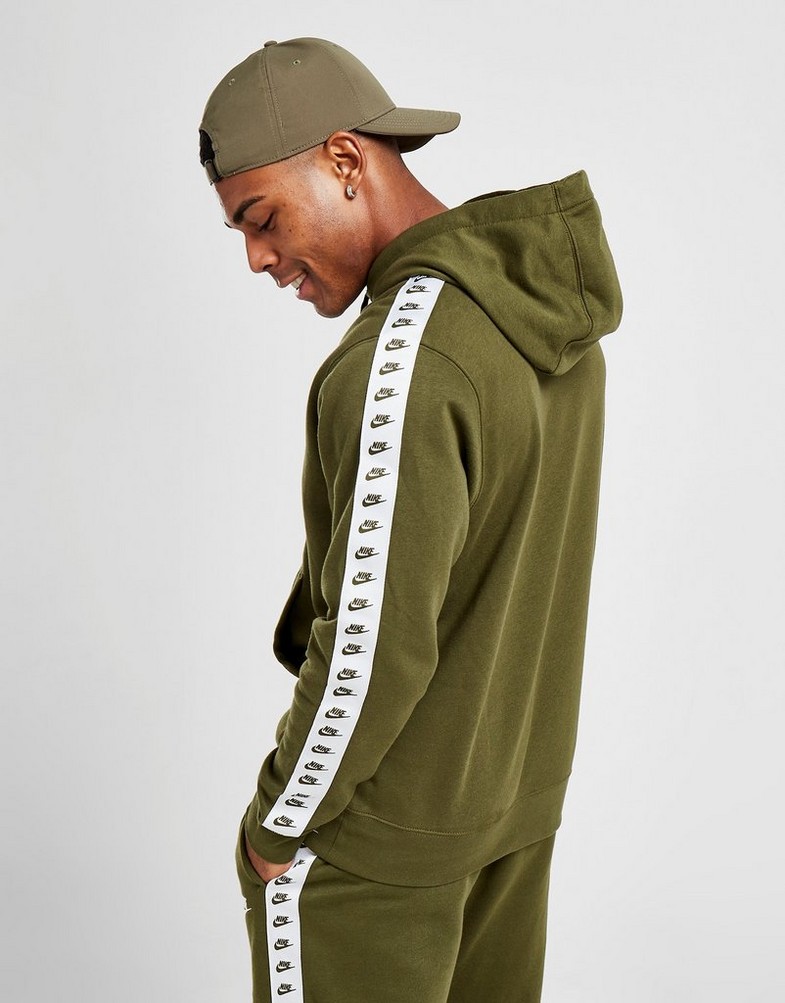 NIKE ZEUS TAPE HOODIE DM6838326H kolor Khaki Męskie Ubrania w JD Sports