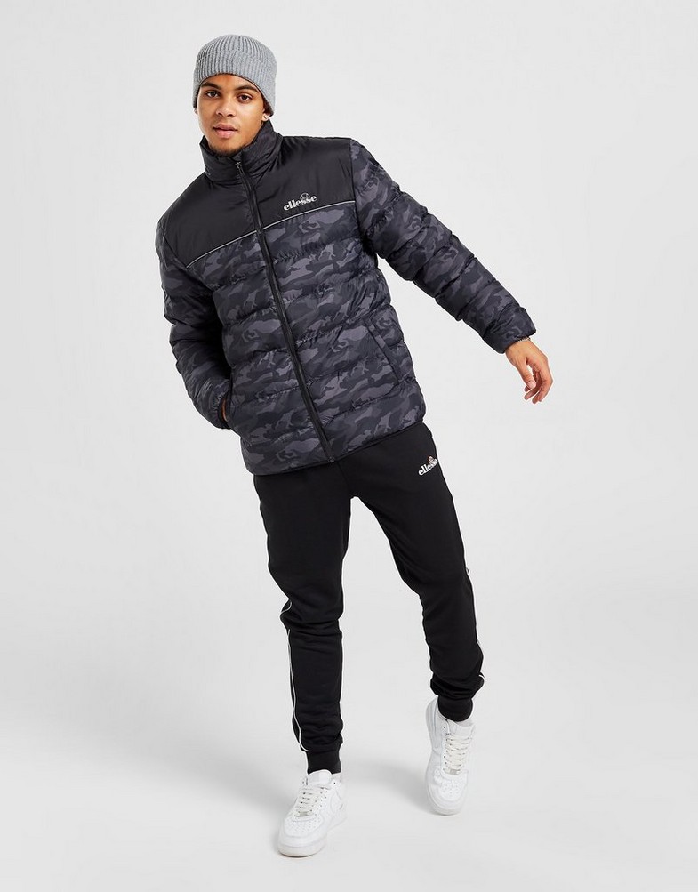 Kurtka męska ELLESSE PRZEJŚCIOWA BRAVOS JACKET SJD17545 Czarny